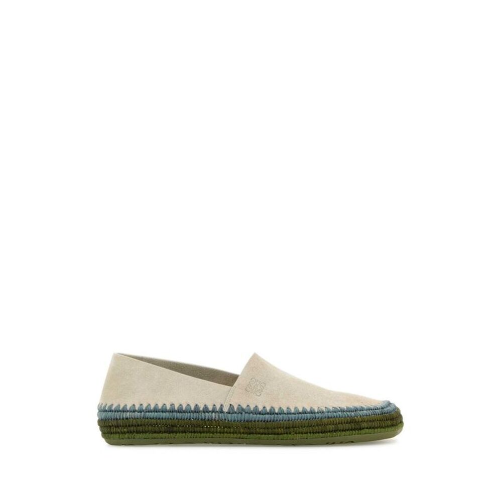 Loewe Paula's Ibiza Men Chalk Suede Paula S Ibiza Rio Espadrilles